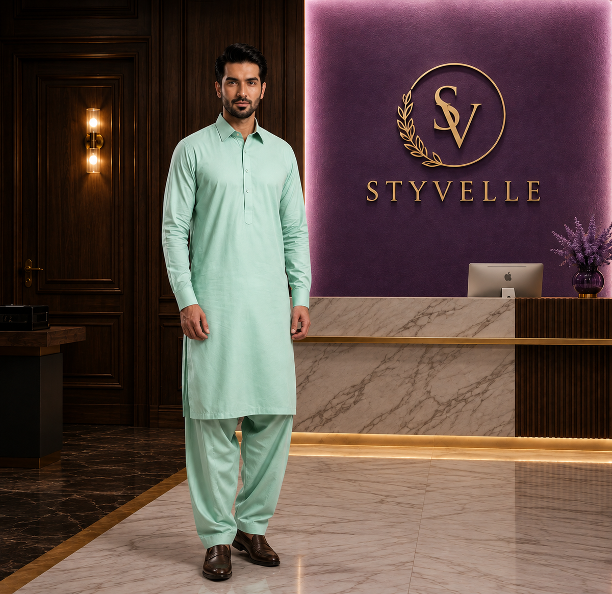 Premium Hard Cotton Fabric | 4.5 Meters | Exclusive Pasha