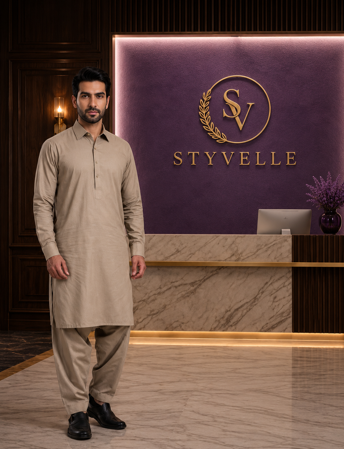 Premium Hard Cotton Fabric | 4.5 Meters | Exclusive Pasha