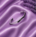 Hexagon Stainless Steel Thin Kara – Premium Silver Fashion Bracelet for Men & Boys